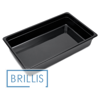 Гастроємність Brillis GN1/1-100 із чорного полікарбонату