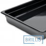 Гастроємність Brillis GN1/1-65 із чорного полікарбонату
