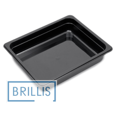 Гастроємність Brillis GN1/2-65 із чорного полікарбонату