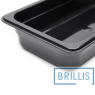 Гастроємність Brillis GN1/3-100 із чорного полікарбонату