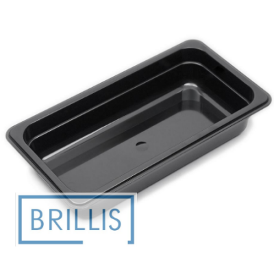 Гастроёмкость Brillis GN1/3-65 из черного поликарбоната