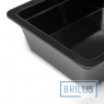 Гастроёмкость Brillis GN1/2-100 из черного меламина