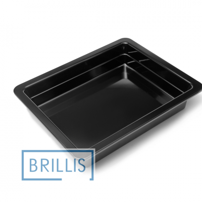 Гастроёмкость Brillis GN1/2-65 из черного меламина