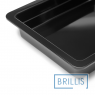 Гастроёмкость Brillis GN1/2-65 из черного меламина