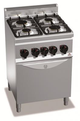 Плита професійна газова Bertos G6F4+FG1