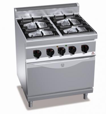 Плита профессиональная газовая Bertos G7F4+FE1