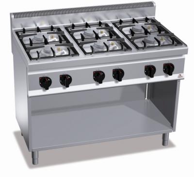 Плита професійна газова Bertos G7F6MPW