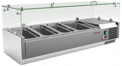Холодильна вітрина COOLEQ VRX 1200/380