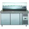 Стіл для піци з вітриною Cooleq PZ 2600TN-VRX 1500/380