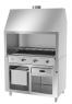 Жарочная поверхность с вытяжкой GGM Gastro GGE1200