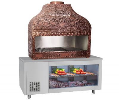 Гриль вугільний з охолодним столом GGM Gastro KTGFF187D
