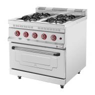 Плита газова з духовкою SILVER KZN-80