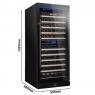 Шкаф для вина GGM Gastro WKM350S-2N